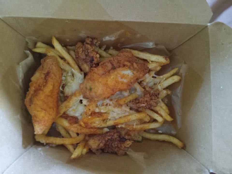 Fried Soft Shell Crab Basket with Fries